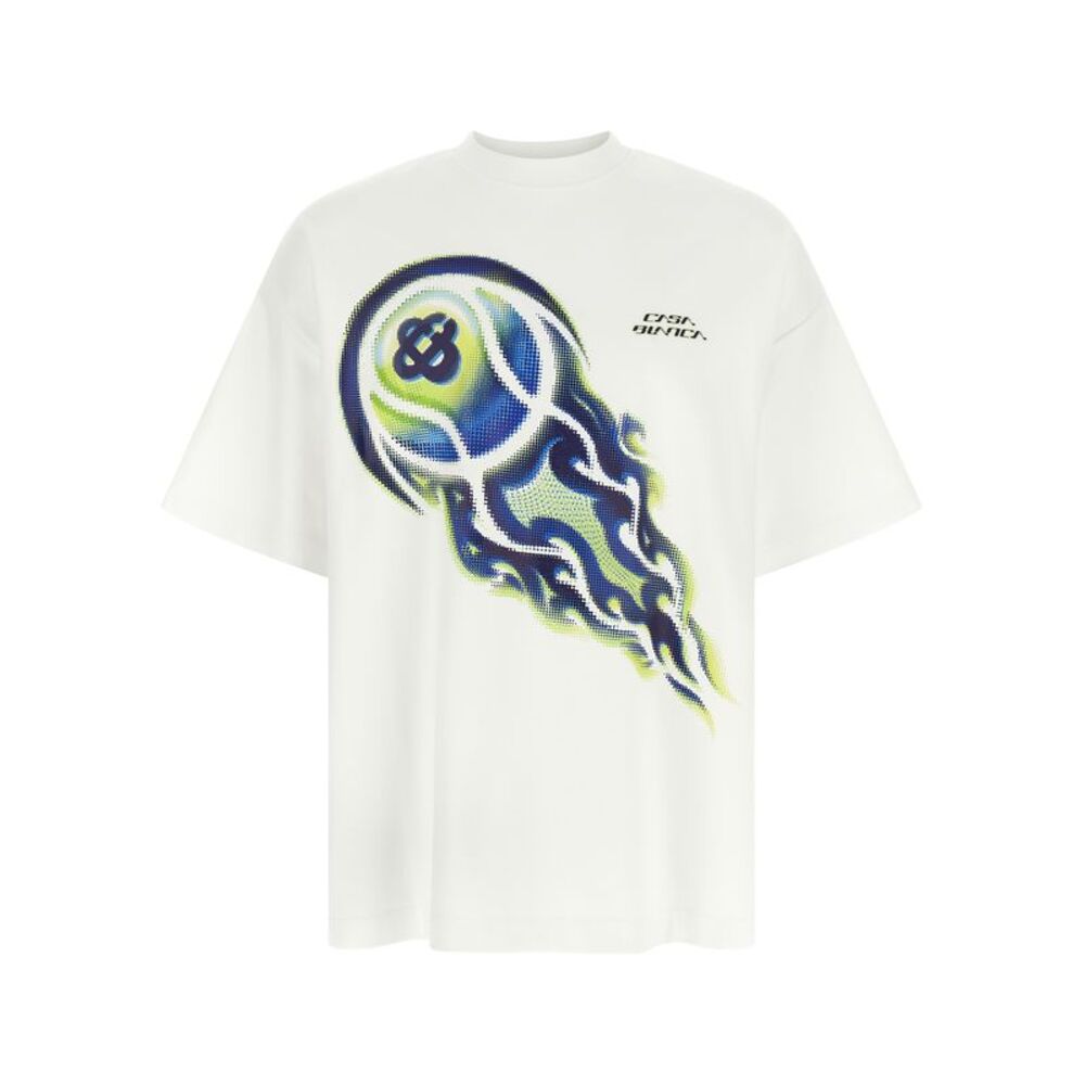 Casablanca White Cotton Men's T-Shirt